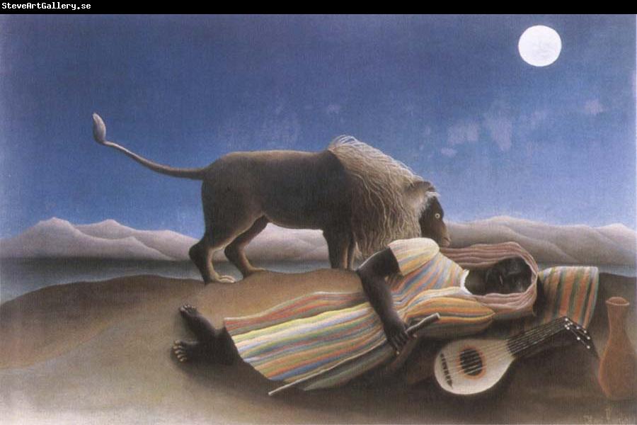 Henri Rousseau The Sleeping Gypsy